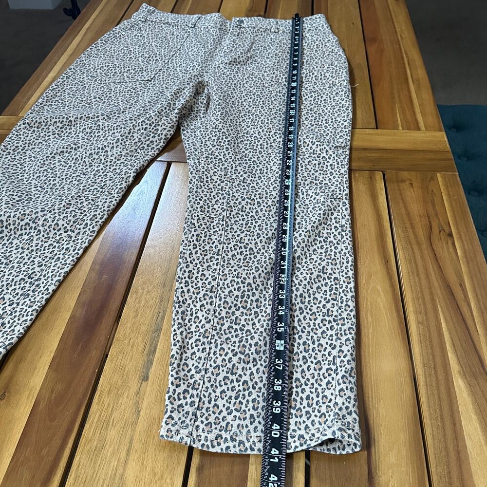Pilcro The Wanderer Animal Print Jeans 33 Tall - Picture 4 of 14